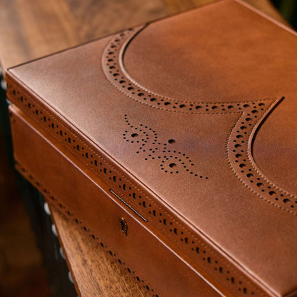 Horlogedoos Brogue 10 Horloges Wolf 1834 - Horlogerieshop.nl