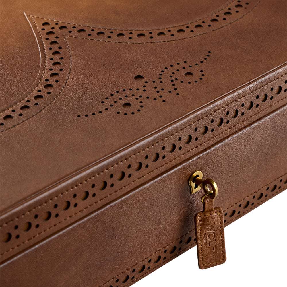 Horlogedoos Brogue 10 Horloges Wolf 1834 - Horlogerieshop.nl
