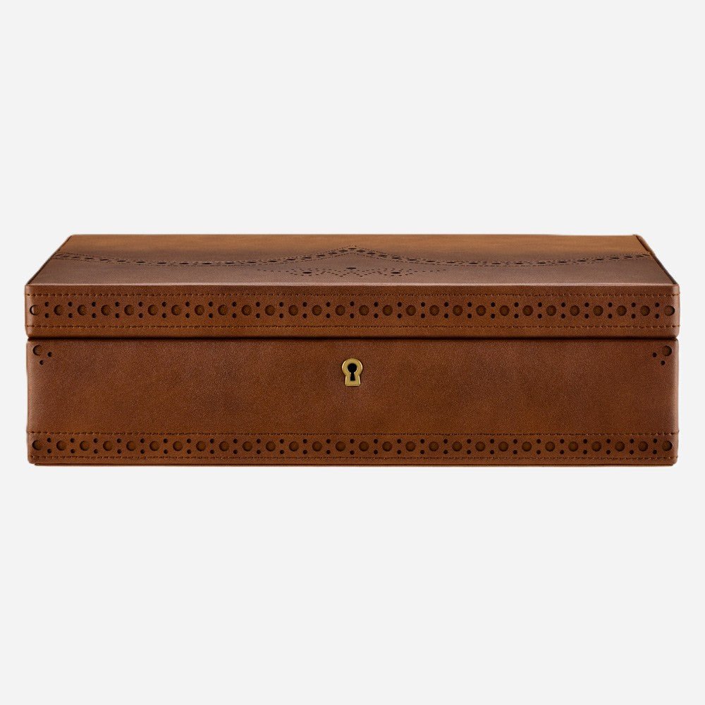 Horlogedoos Brogue 10 Horloges Wolf 1834 - Horlogerieshop.nl