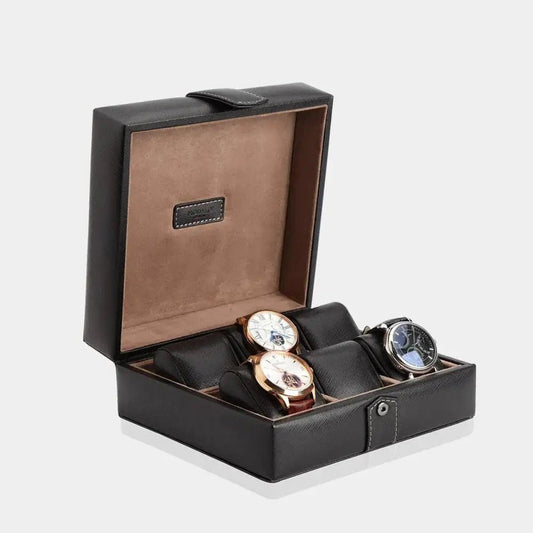 Horlogedoos GALLANTE leder 6 Horloges Modalo - Horlogerieshop.nl