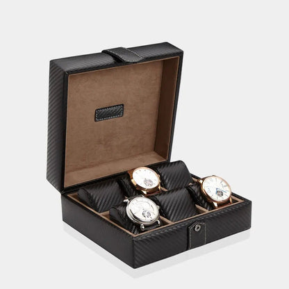 Horlogedoos GALLANTE leder 6 Horloges Modalo - Horlogerieshop.nl