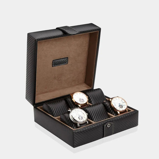 Horlogedoos GALLANTE leder 6 Horloges Modalo - Horlogerieshop.nl