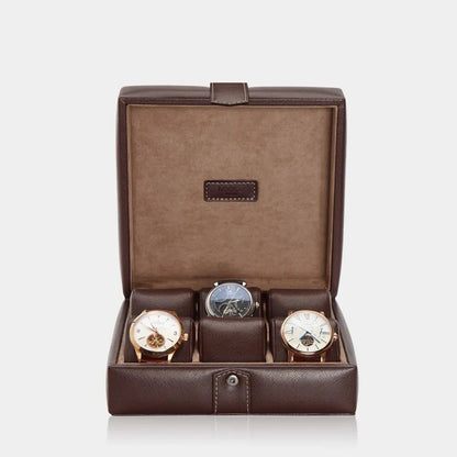 Horlogedoos GALLANTE leder 6 Horloges Modalo - Horlogerieshop.nl