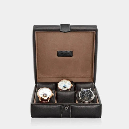 Horlogedoos GALLANTE leder 6 Horloges Modalo - Horlogerieshop.nl