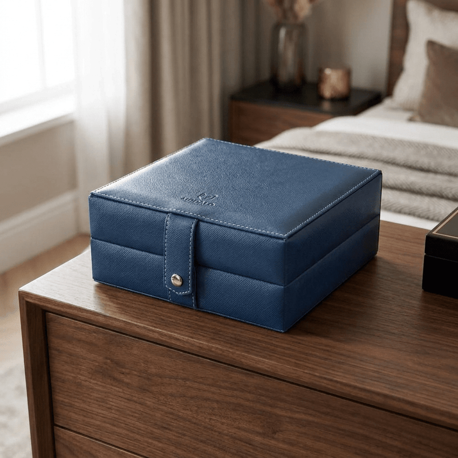Modalo Gallante horlogedoos 6 horloges Portimao Blue gesloten
