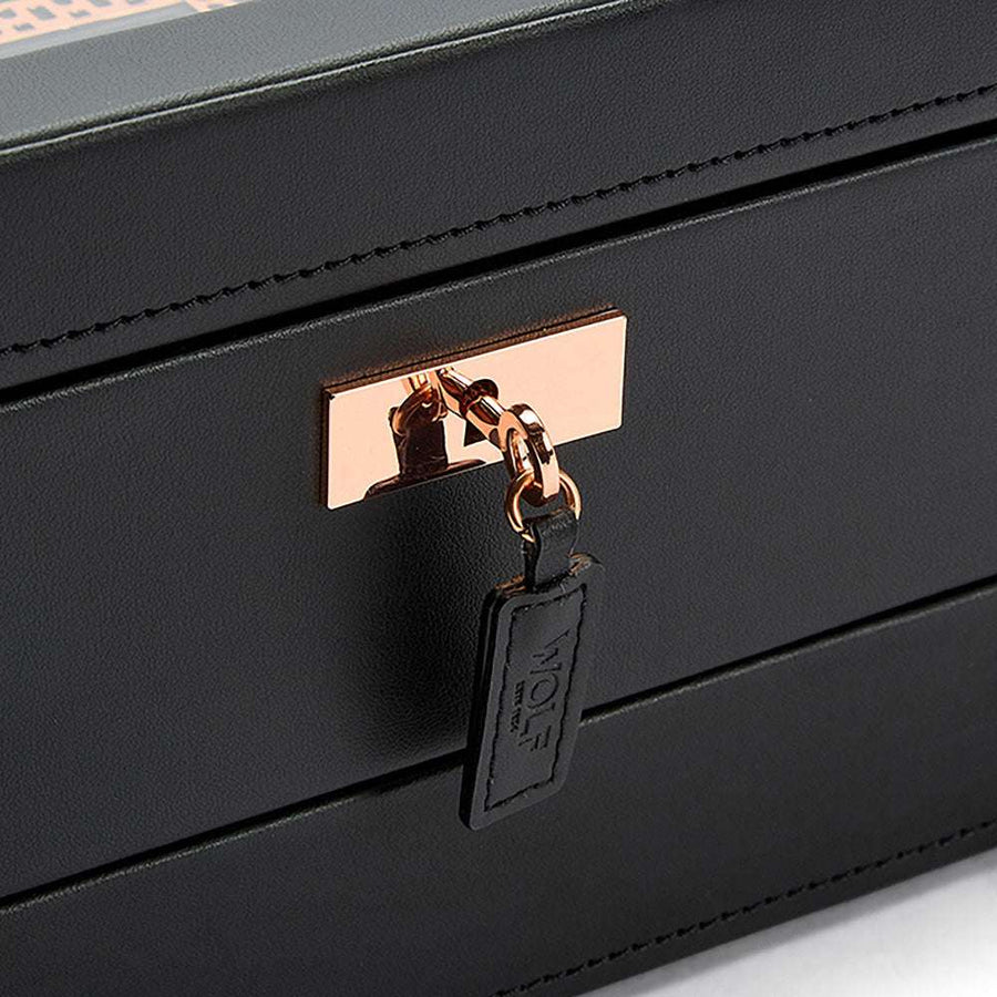 Horlogedoos met lade Axis 10 horloges Wolf 1834 - Horlogerieshop.nl