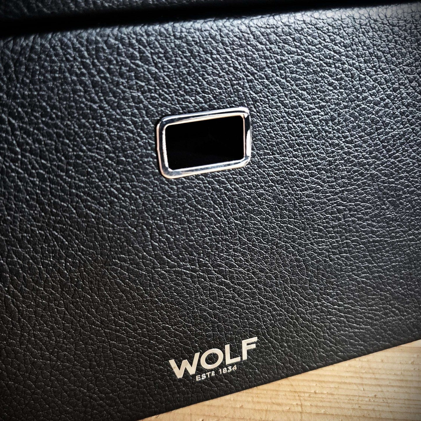 Horlogedoos met lade Roadster 10 horloges Wolf 1834 - Horlogerieshop.nl