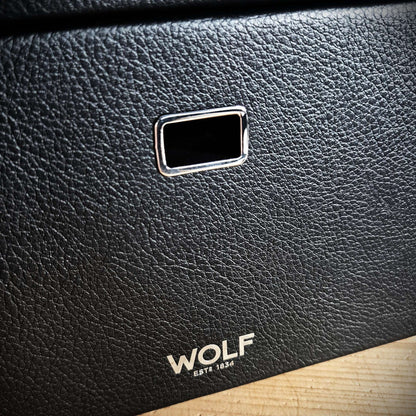 Horlogedoos met lade Roadster 10 horloges Wolf 1834 - Horlogerieshop.nl