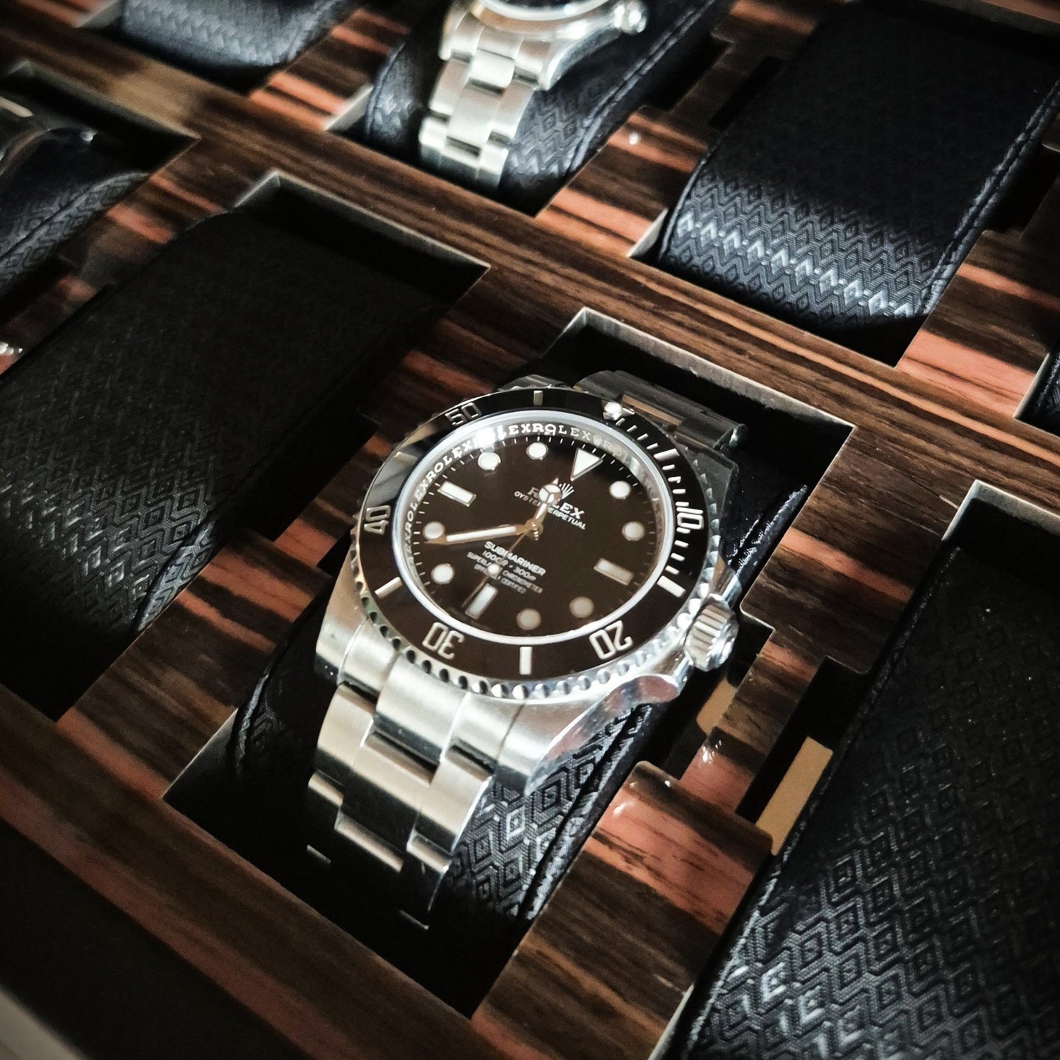 Horlogedoos met lade Roadster 10 horloges Wolf 1834 - Horlogerieshop.nl