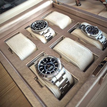 Horlogedoos Palermo 6 horloges Wolf 1834 - Horlogerieshop.nl