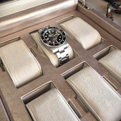 Horlogedoos Palermo 6 horloges Wolf 1834 - Horlogerieshop.nl