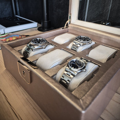 Horlogedoos Palermo 6 horloges Wolf 1834 - Horlogerieshop.nl