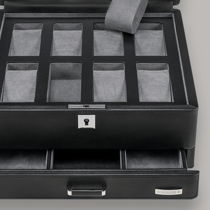 Horlogedoos Tempora 8 horloges Windrose 1967 - Horlogerieshop.nl