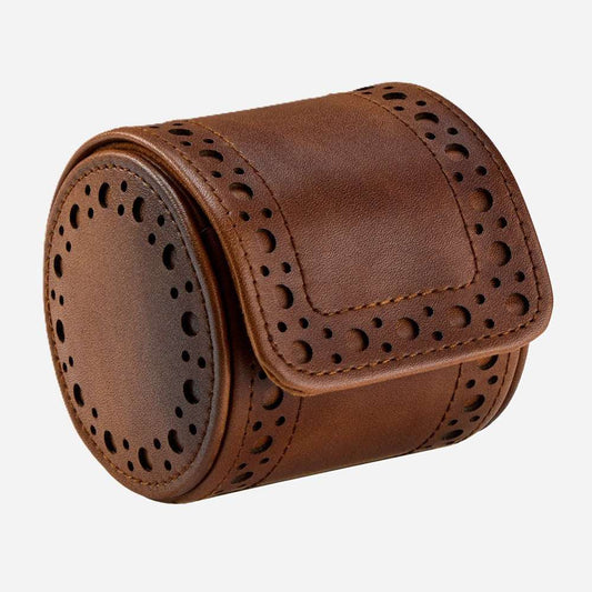 Horlogepouch Brogue 1 Horloge Wolf 1834 - Horlogerieshop.nl