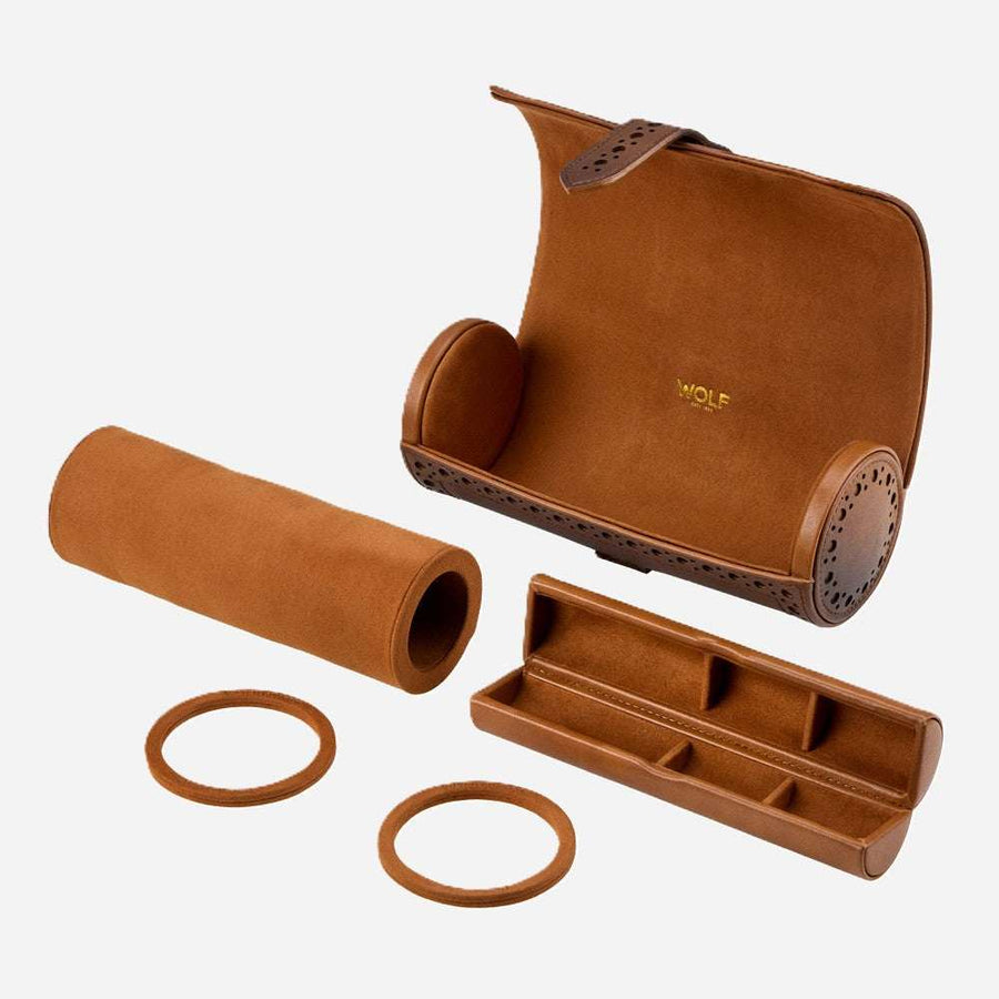 Horlogerol Brogue 3 Horloges Wolf 1834 - Horlogerieshop.nl