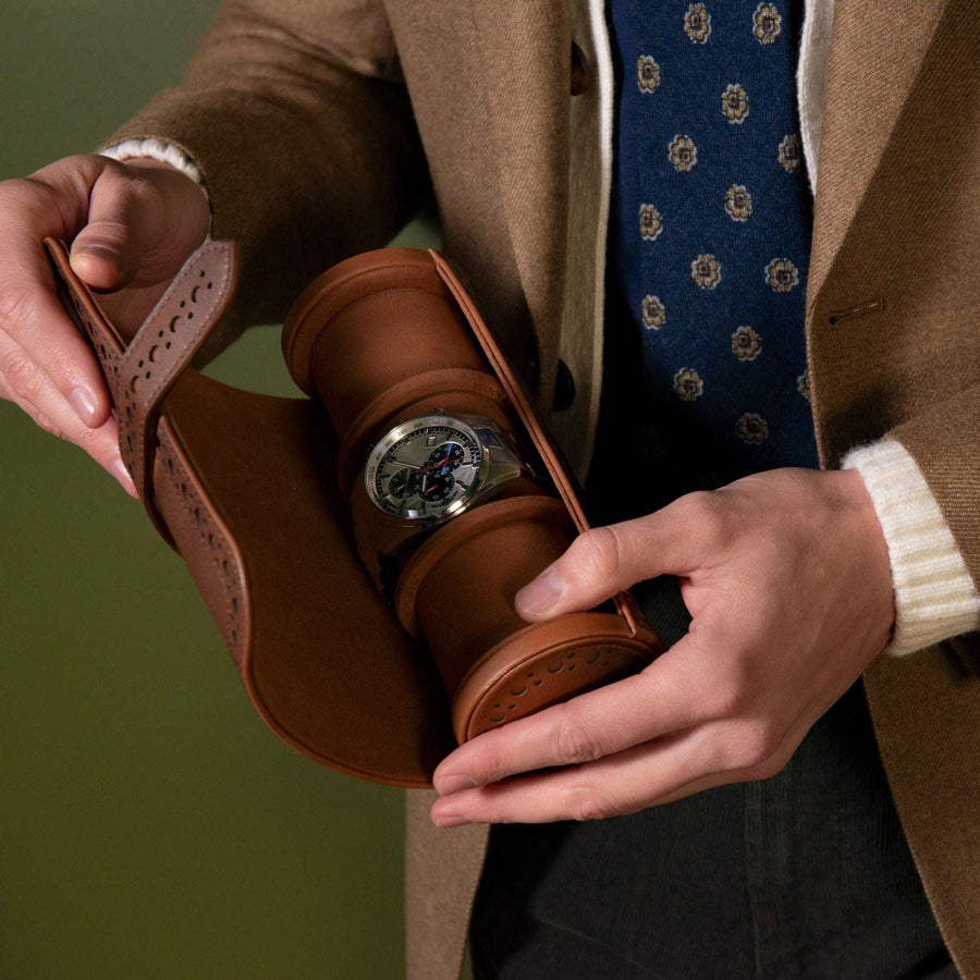 Horlogerol Brogue 3 Horloges Wolf 1834 - Horlogerieshop.nl