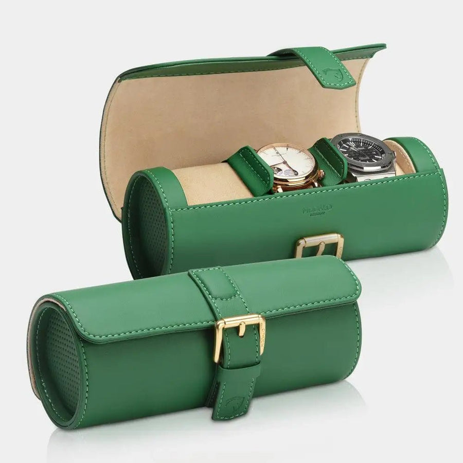 Horlogerol GENIUS leder 3 Horloges Modalo - Horlogerieshop.nl