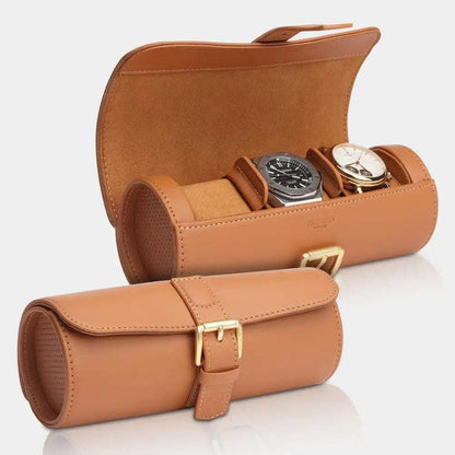 Horlogerol GENIUS leder 3 Horloges Modalo - Horlogerieshop.nl
