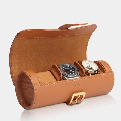 Horlogerol GENIUS leder 3 Horloges Modalo - Horlogerieshop.nl