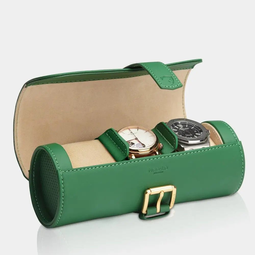 Horlogerol GENIUS leder 3 Horloges Modalo - Horlogerieshop.nl