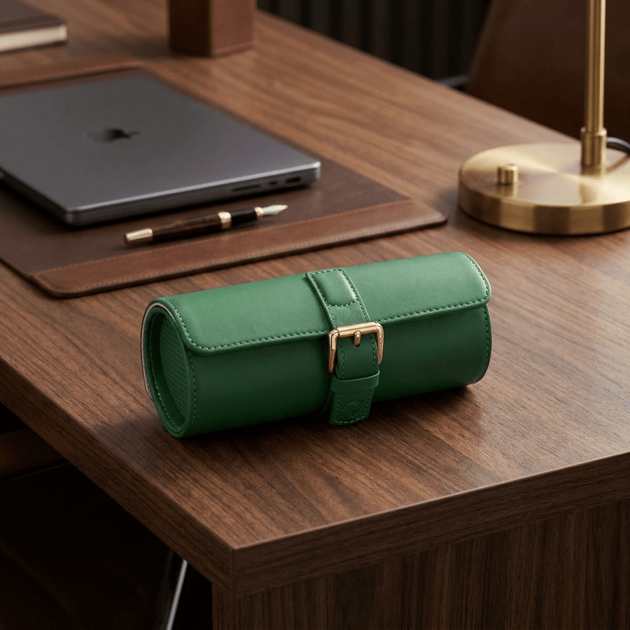 Modalo GENIUS horlogerol leder Groen - lifestyle kantoor