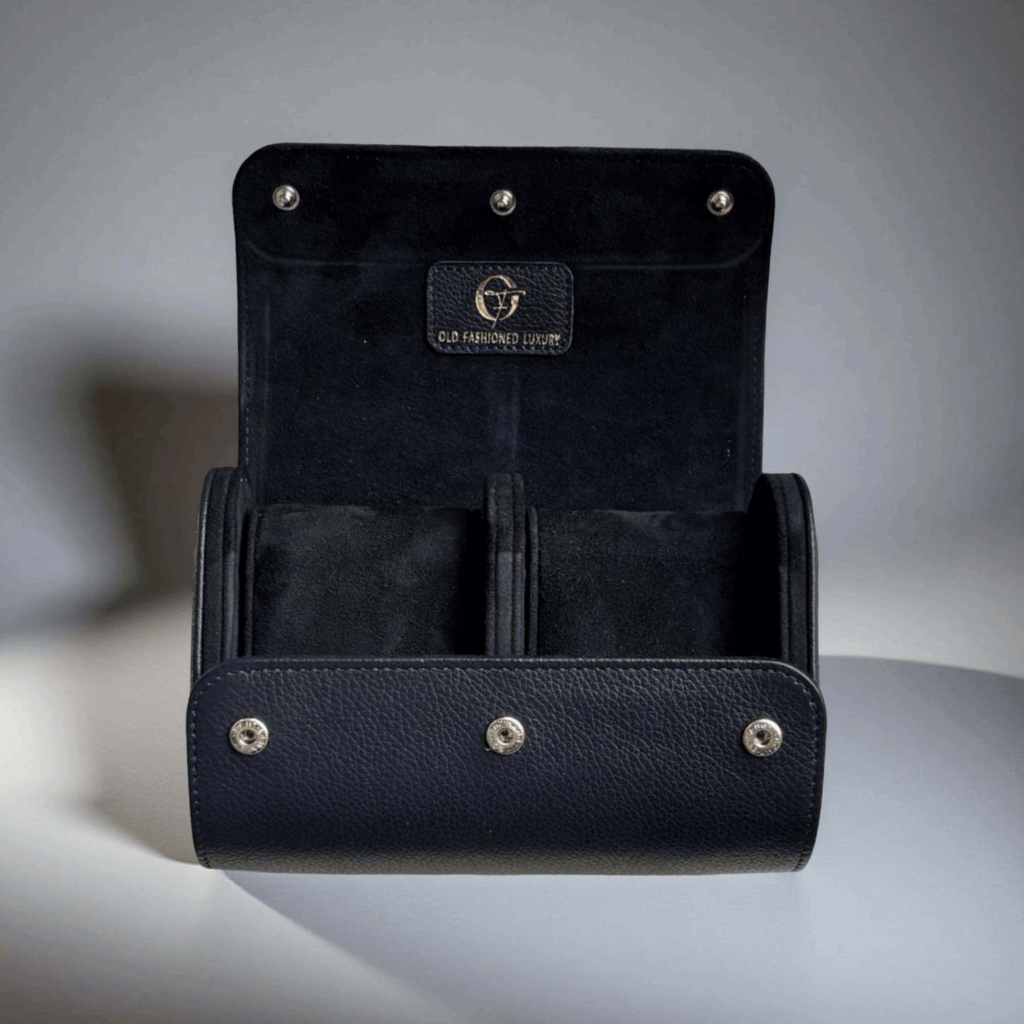Horlogerol Leder 2 horloges Old Fashioned Luxury
