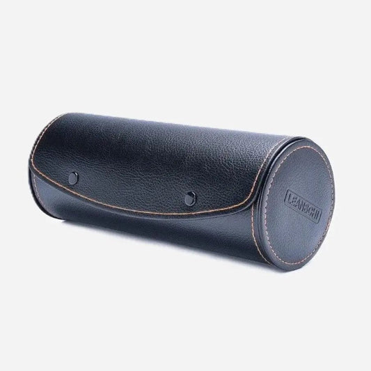 Horlogerol Zwart leder 3 Horloges Leanschi - Horlogedoos - Horlogerieshop.nl