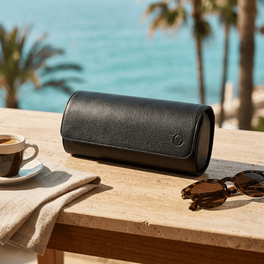 Old Fashioned Luxury horlogerol 3h Zwart - lifestyle-terras