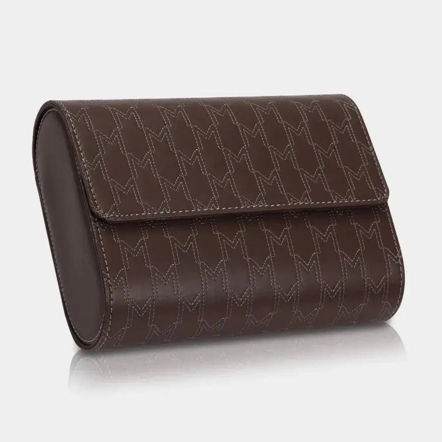 Horlogerol Bruin leder 6 Horloges Modalo - Horlogedoos - Horlogerieshop.nl