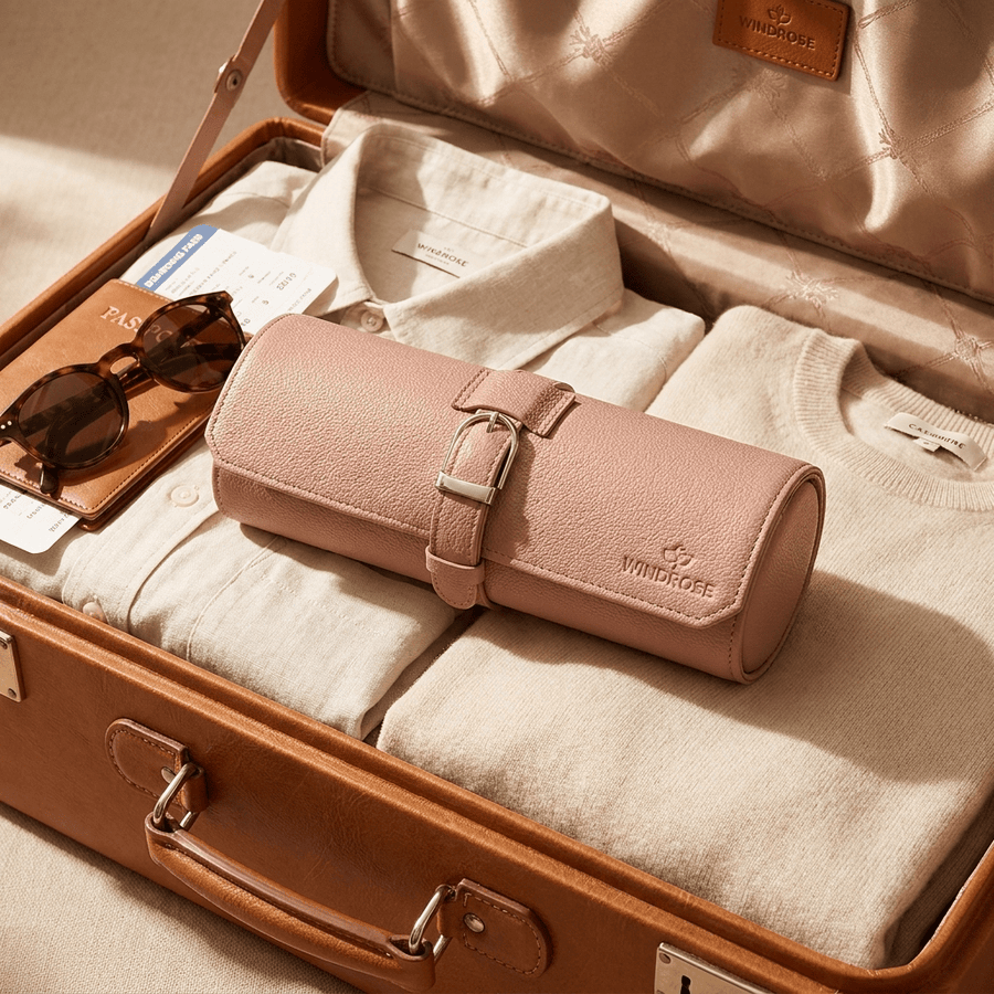 Windrose 1967 Marvella horlogerol Rose Gold - lifestyle-koffer reis lifestyle