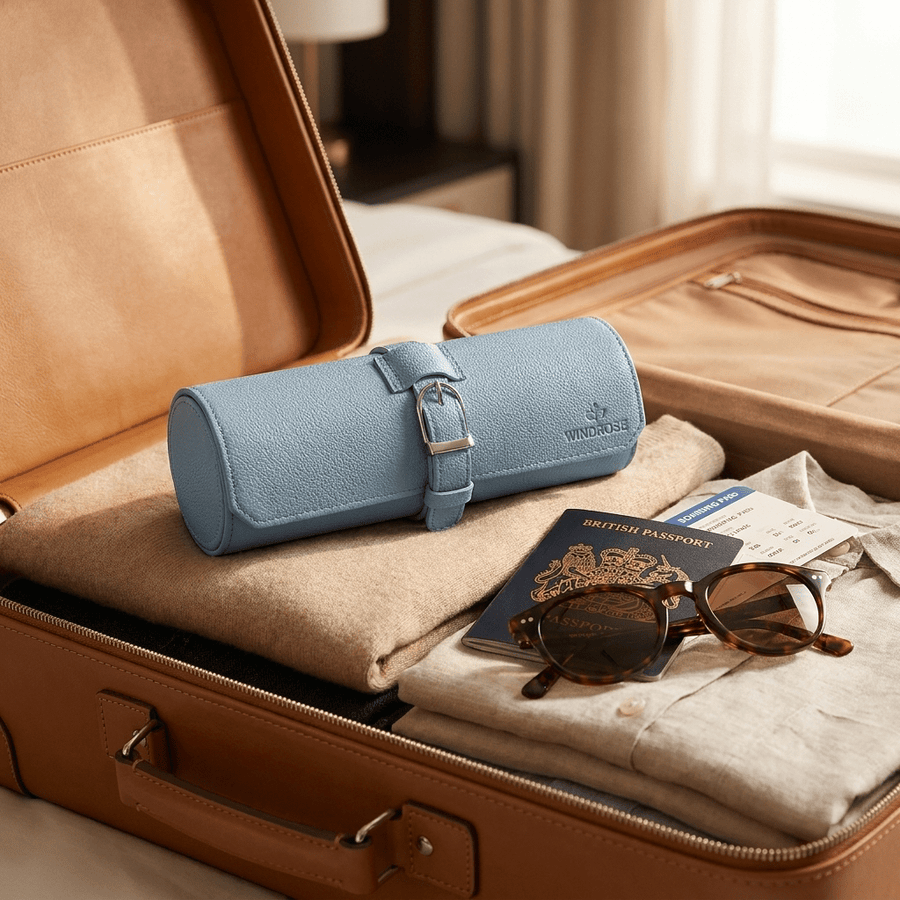 Windrose 1967 Marvella horlogerol Sky blue - lifestyle-koffer reis lifestyle
