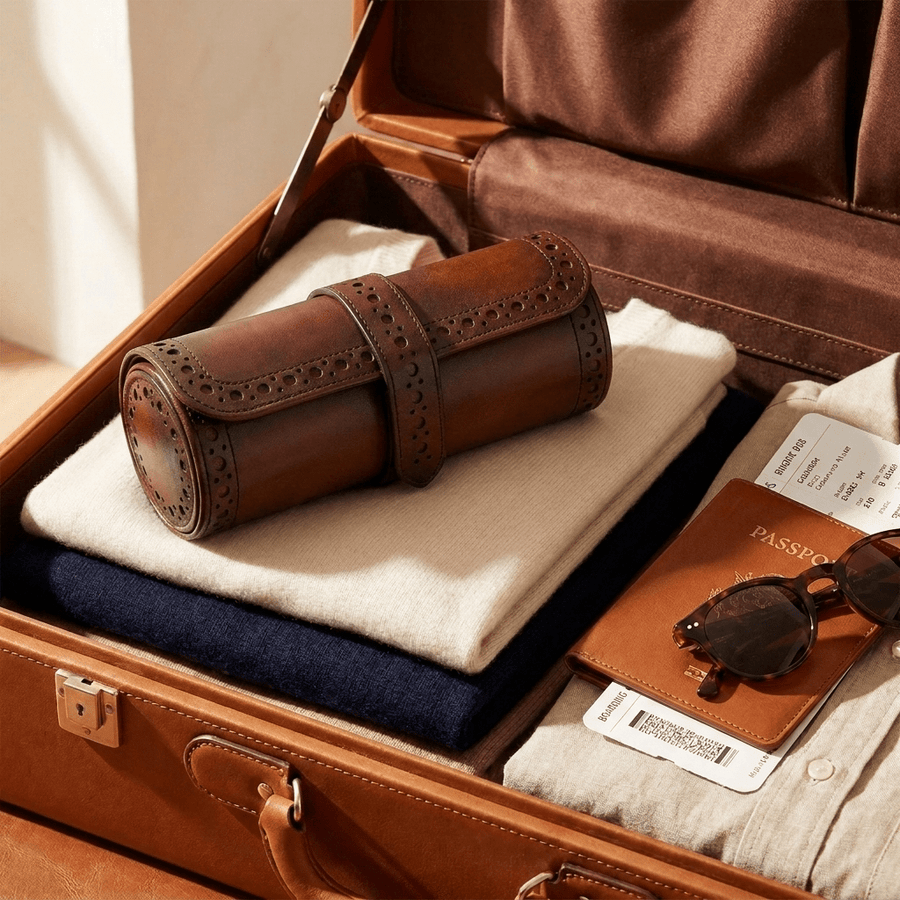 Wolf 1834 Brogue horlogerol - lifestyle koffer