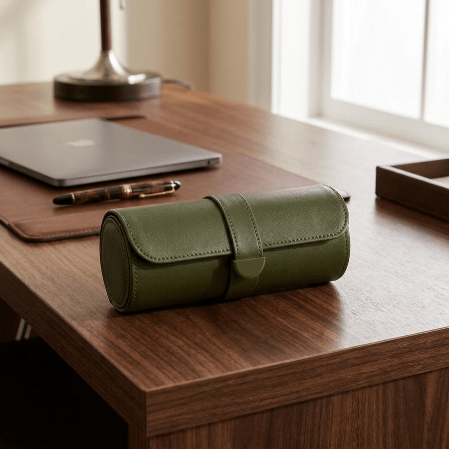Wolf 1834 Earth horlogerol Olive - lifestyle-kantoor