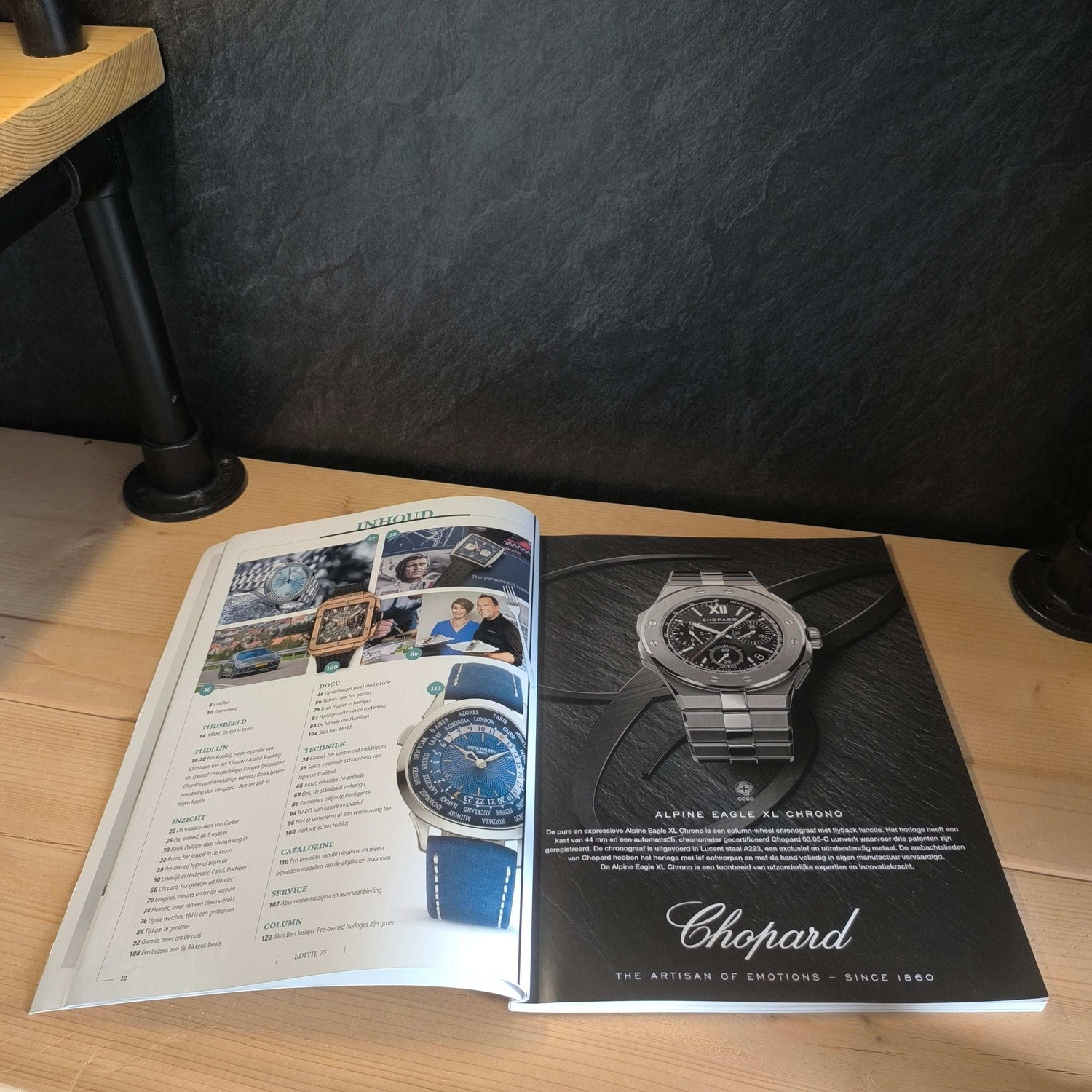 Horloges 0024 Tafelboek jaargang 2023 editie 75