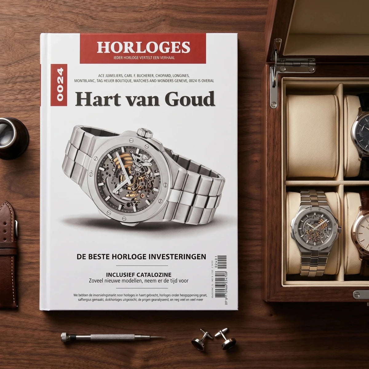 Horloges 0024 Tafelboek Jaargang 2025 editie 79 lifestyle