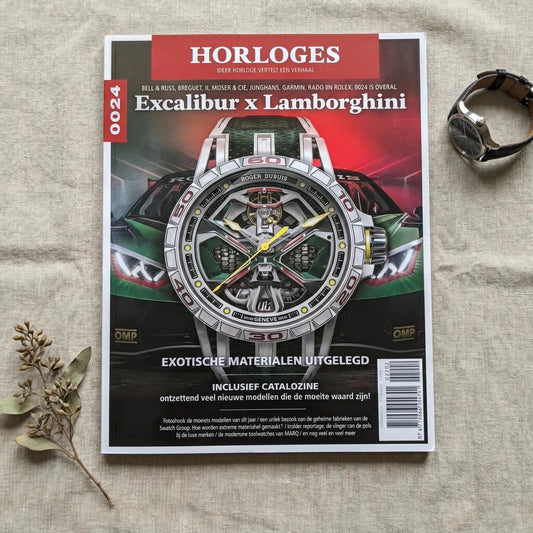 Horloges 0024 Tafelboek jaargang 2023 editie 76 lifestyle