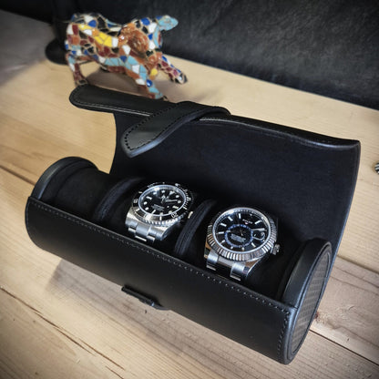 Horlogrol Axis 3 horloges Wolf 1834 - Horlogerieshop.nl
