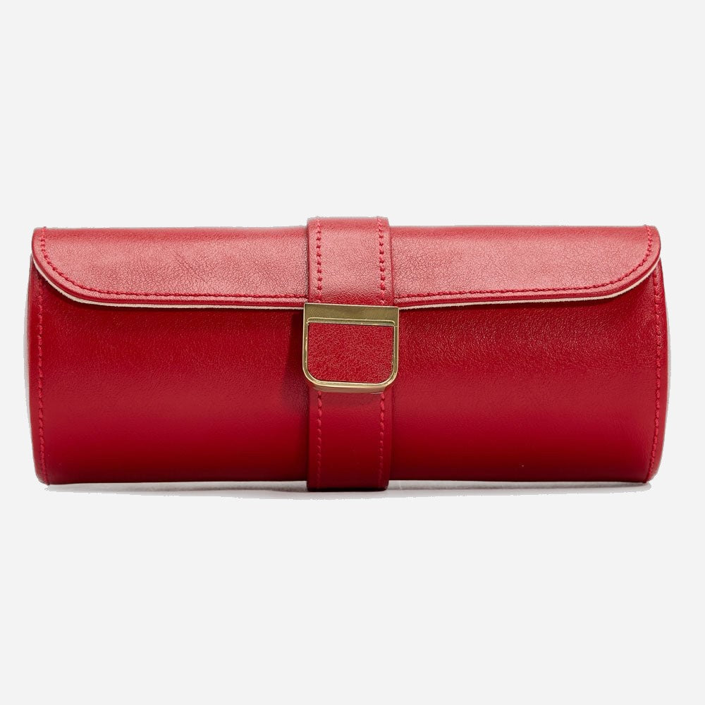 Horlogrol Palermo 2 horloges met juwelen pouch Wolf 1834 - Horlogerieshop.nl