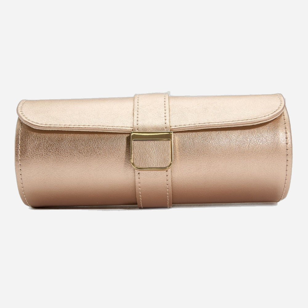 Horlogrol Palermo 2 horloges met juwelen pouch Wolf 1834 - Horlogerieshop.nl