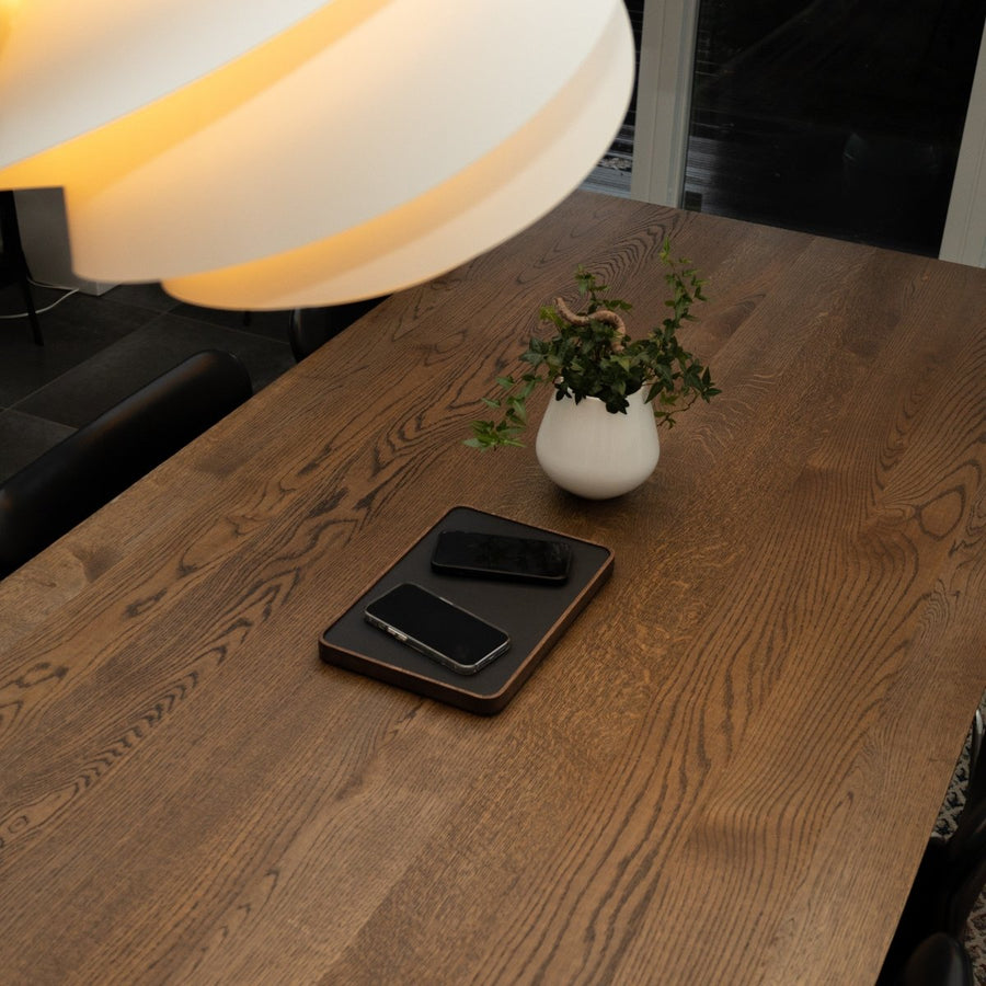 Horlogetray Signature Donker Eiken Morelund - Horlogerieshop.nl