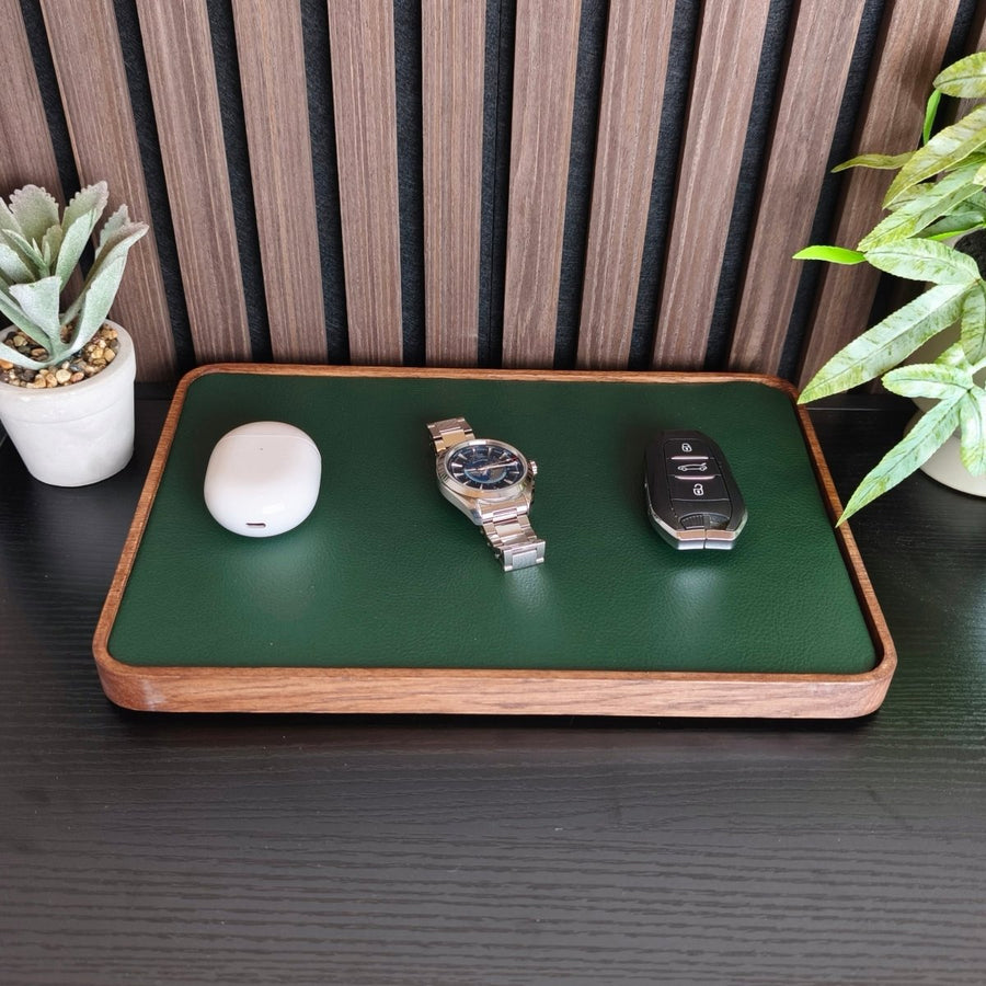 Horlogetray Signature Donker Eiken Morelund - Horlogerieshop.nl