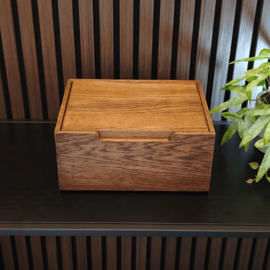 Horlogedoos Donker Eiken 6 Horloges Morelund - Horlogerieshop.nl