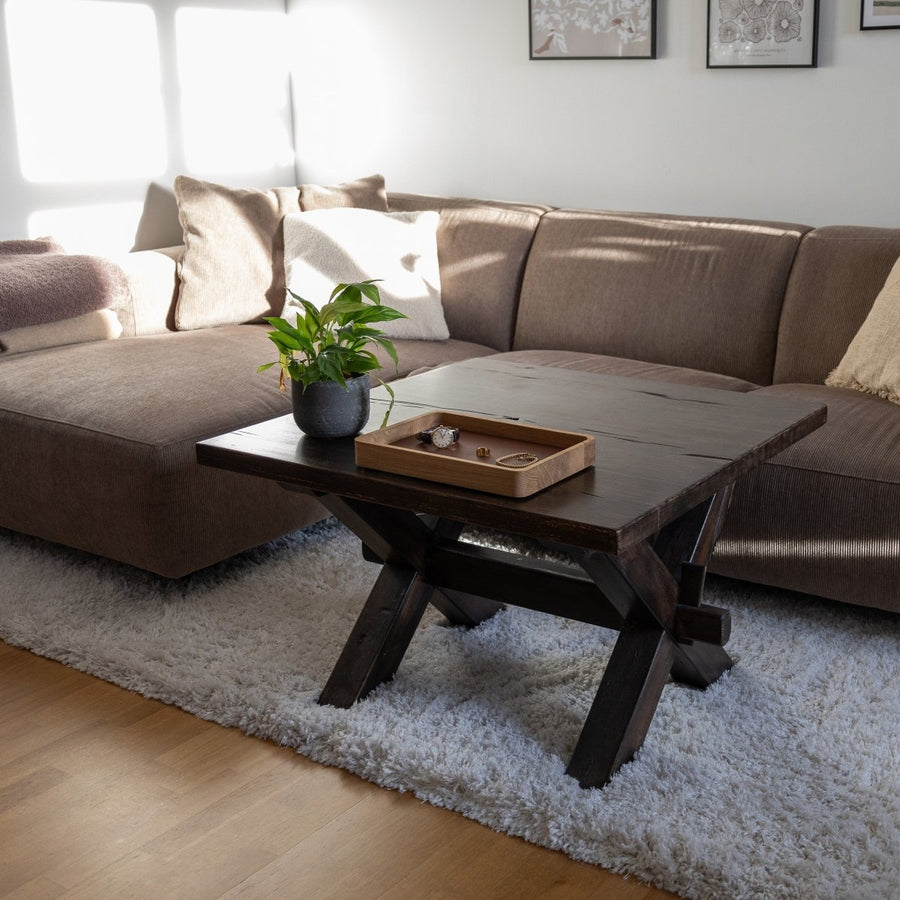 Horlogetray Large Natuur Eiken Morelund - Horlogerieshop.nl