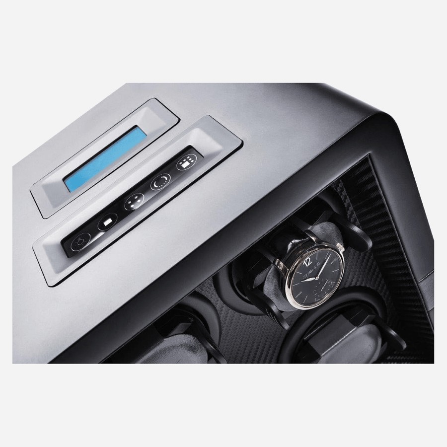 Leanschi Smart watch winder All Black detail