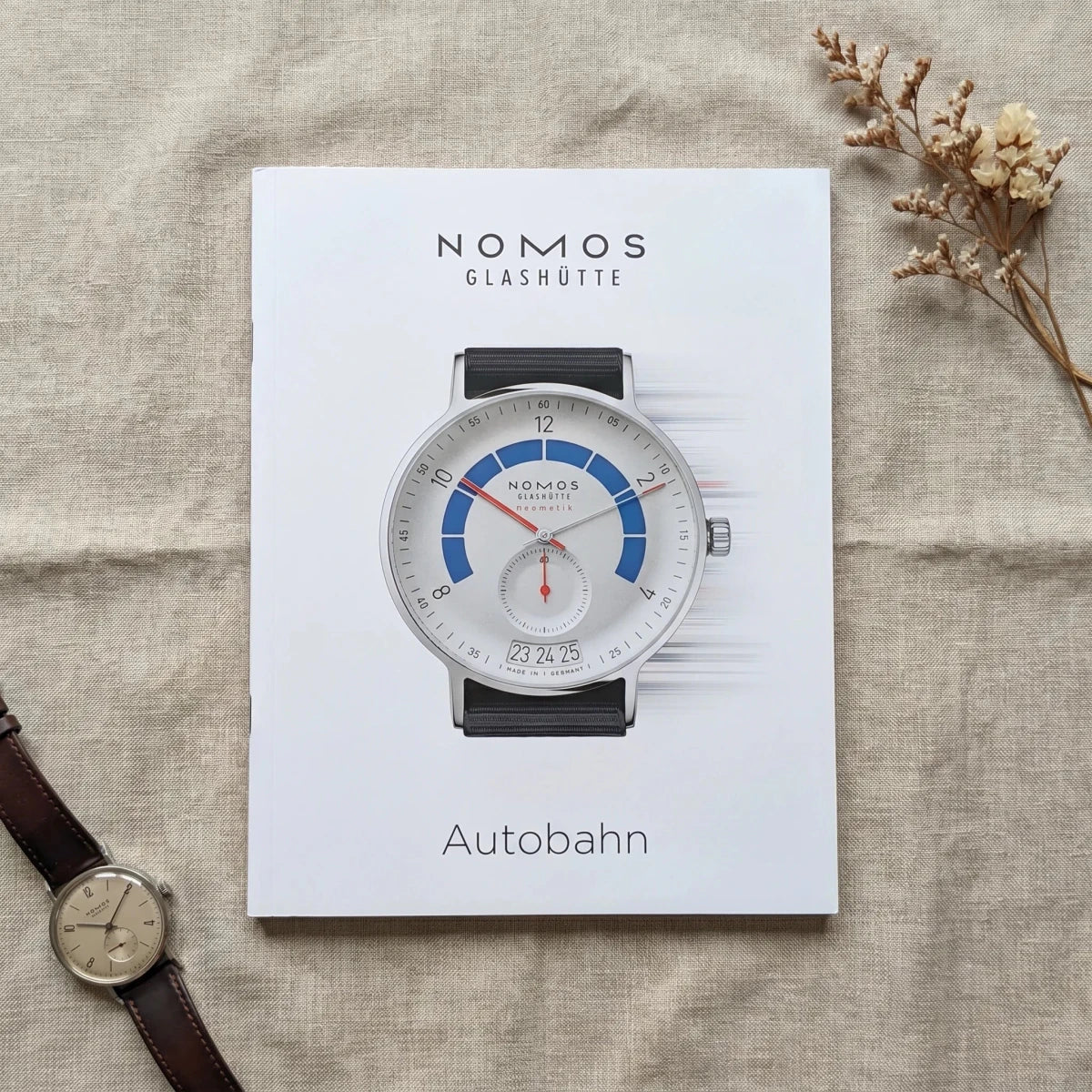 Nomos Glashütte Autobahn lifestyle