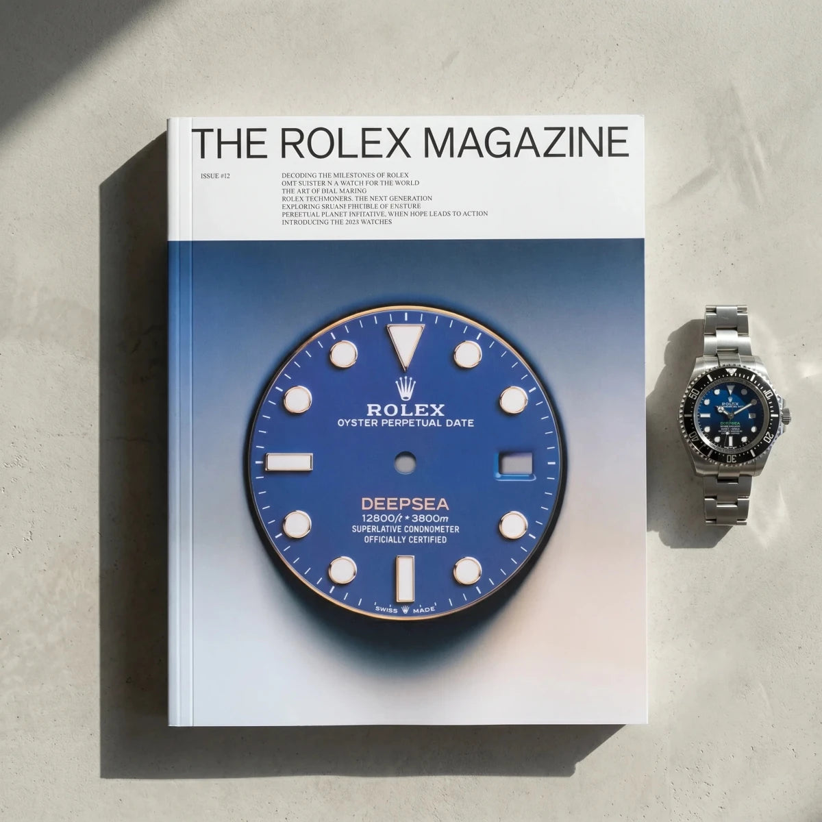 The Rolex Magazine #12 tafelboek lifestyle