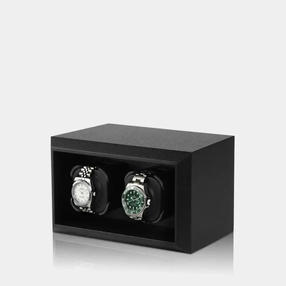 Watch winder zwart 2 Horloges Modalo - Watch Winder - Horlogerieshop.nl