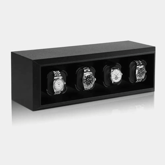 Watch winder zwart 4 Horloges Modalo - Watch Winder - Horlogerieshop.nl