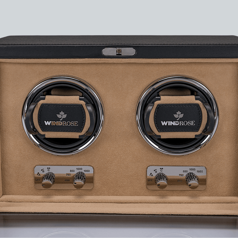 Watch Winder Ambiance 2 horloges Windrose 1967 - Horlogerieshop.nl