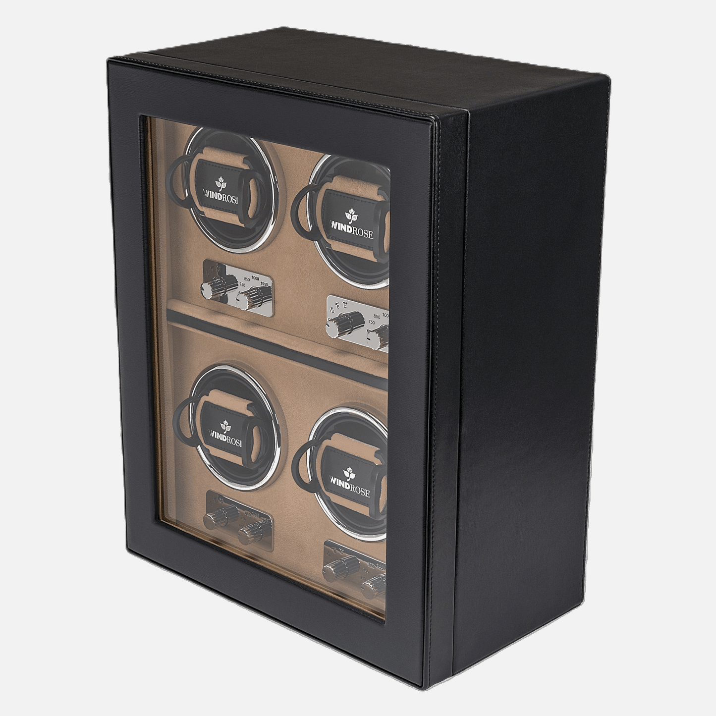 Watch Winder Ambiance 4 horloges Windrose 1967 - Horlogerieshop.nl